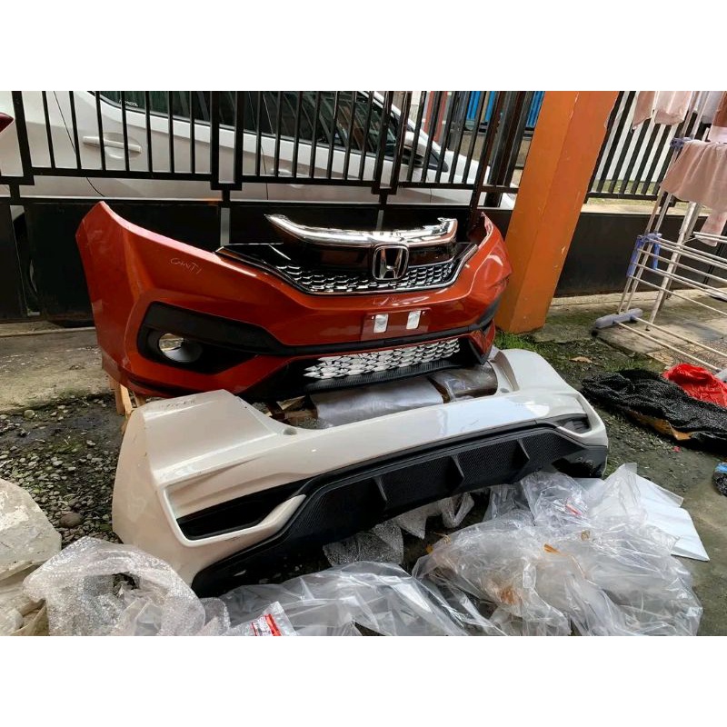 bumper bemper Honda jazz GK5 2019 fullset depan belkang original