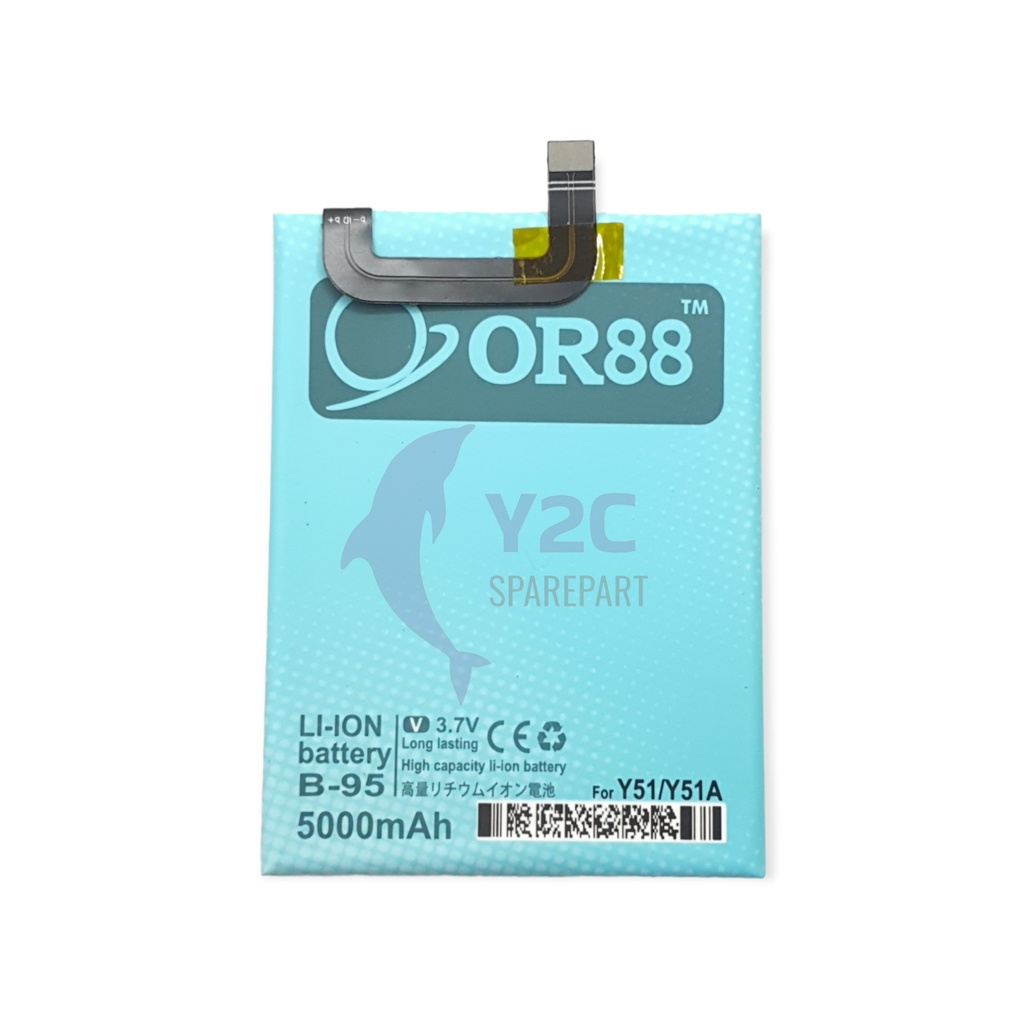 BATERAI VIVO Y51 2020 / B-95 DOUBLE POWER ORIENS 88 / BATRE BATERE BATRAI BATREI