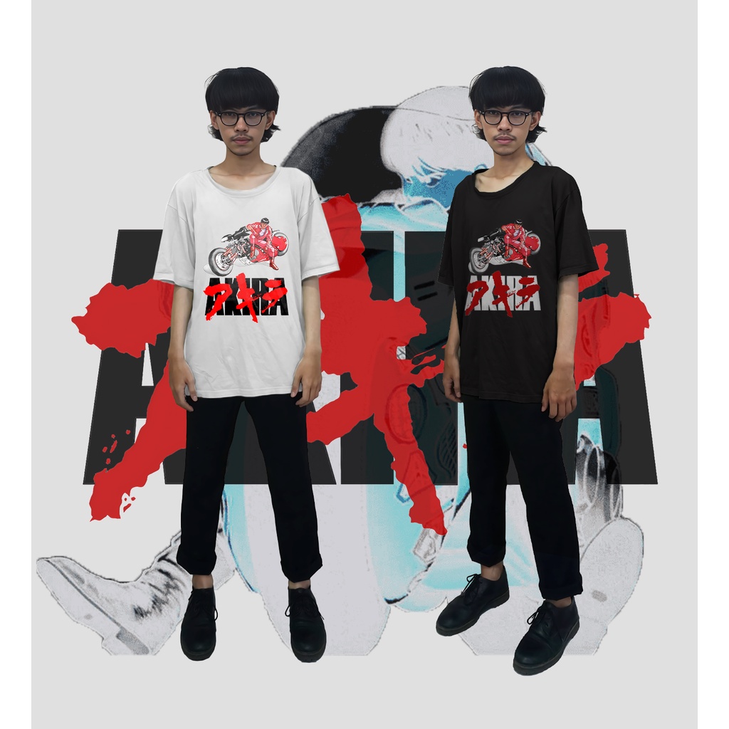 OVERSIZE Akira Vintage Tshirt | kaos anime Akira | Baju Anime akira