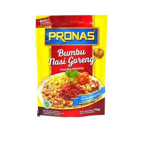 

Bumbu Nasi Goreng Pronas Bumbu Nasi Goreng Kornet Sapi 110 Gr