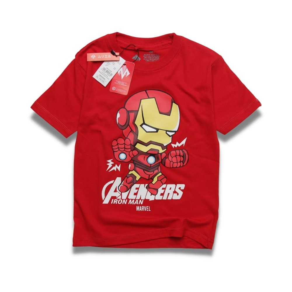 Kaos Anak Perempuan Karakter Kartun 1-8 tahun [S,M,L,XL] Konveksi Kaos Anak Distro Cowo Cewe Grosir Ecer Superhero