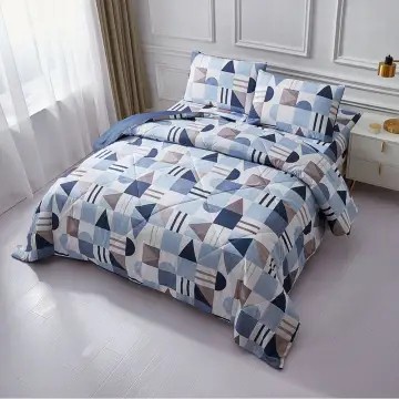 Bedcover Set Informa Seprai Microfiber Mason BEDDING SET Lembut