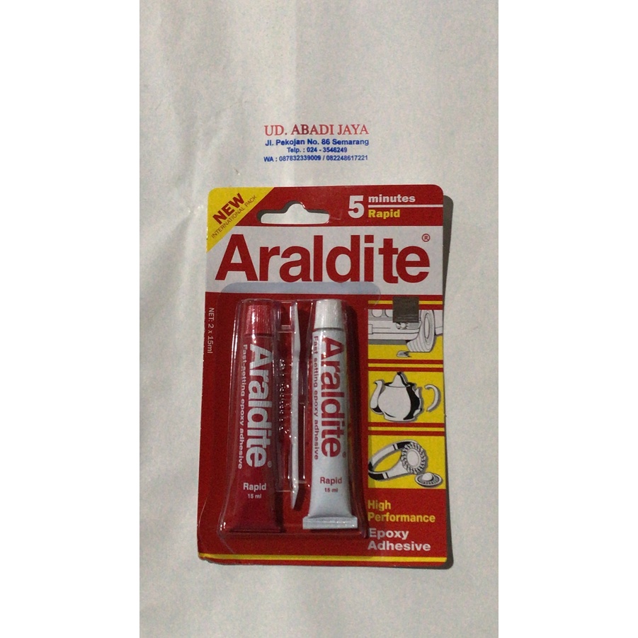 

lem araldite merah 15ml