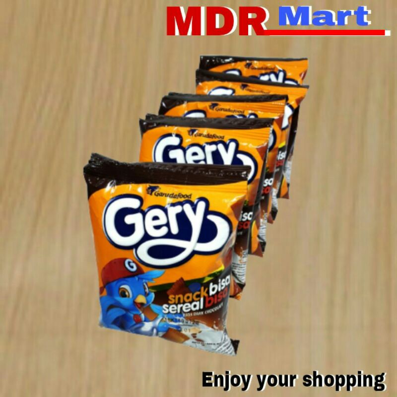 

GERY snack sereal coklat renceng isi 10 x 15gr