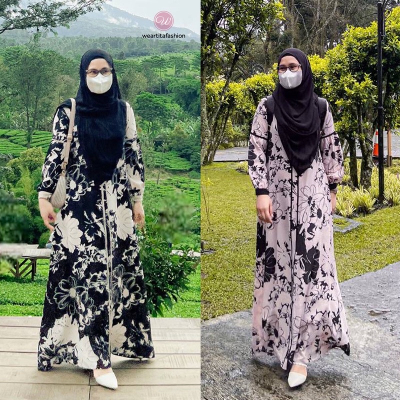 GAMIS ABAYA LIST ORI SEKARARUM FASHION SEMARANG | ABAYALIST