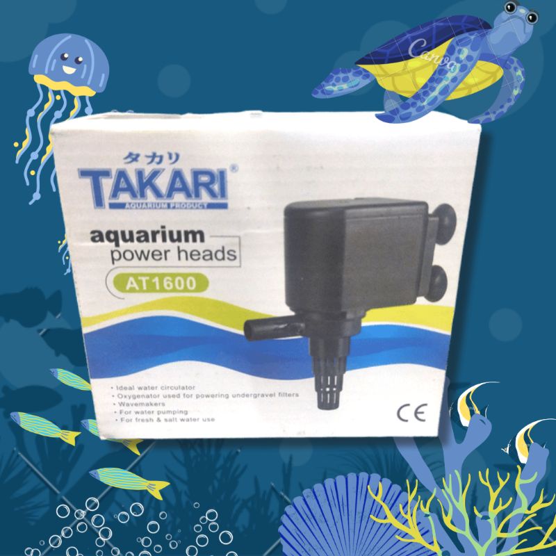 Promo Pompa Kolam Aquarium TAKARI AT 1600