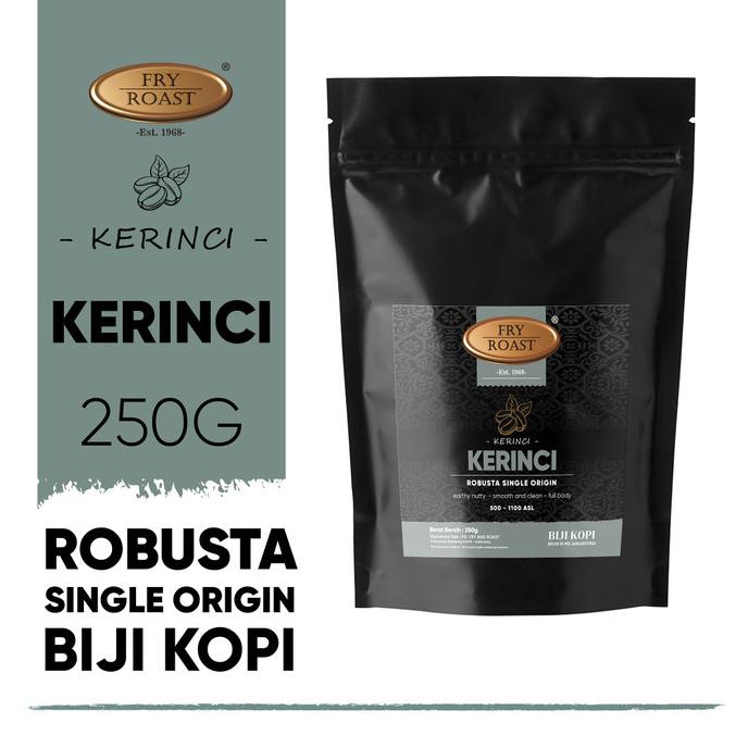 

[BISA COD] KOPI ROBUSTA KERINCI 250 GRAM BIJI DAN BUBUK