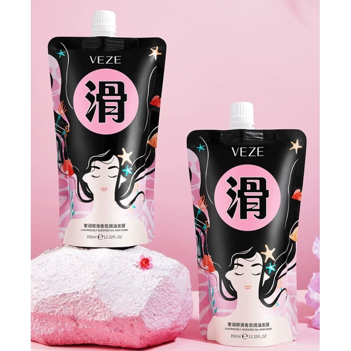 Masker rambut Veze luxuriously scented oil hair mask 350ml FZ83284