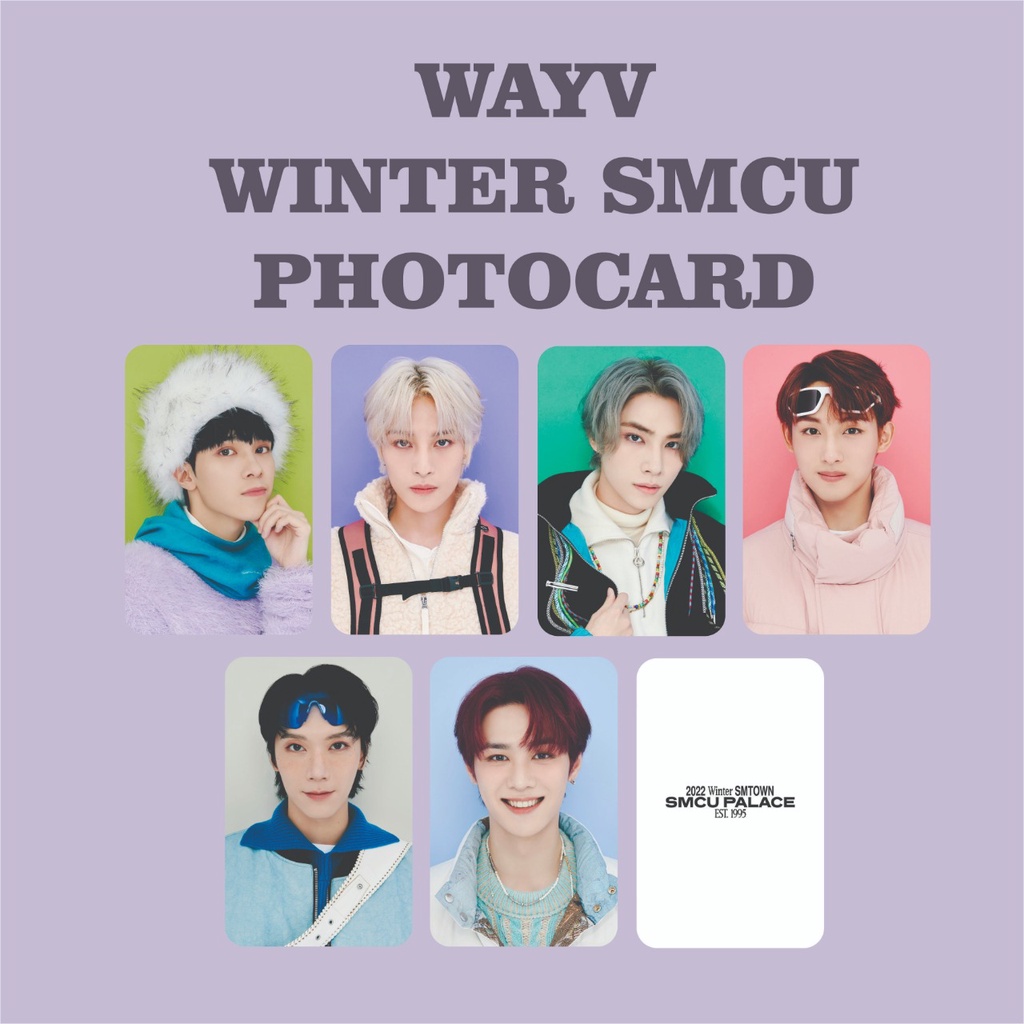 PHOTOCARD 2022 WINTER SMTOWN SMCU PALACE