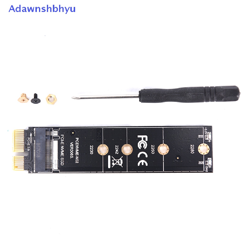 Adhyu Adaptor Pcie To M2 Nvme Ssd M2 Pcie X1 Raiser Pci-E Pci Express M Key Connector ID