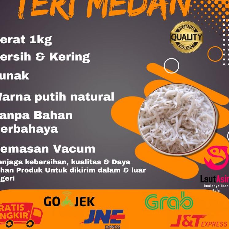 

[PRODUK DQNZR] Ikan Teri Medan Asli Kualitas Super Premium CYA