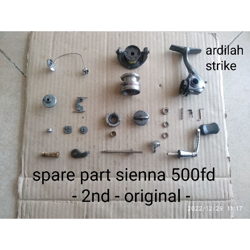 spare part shimano sienna 500fd - 2nd - original
