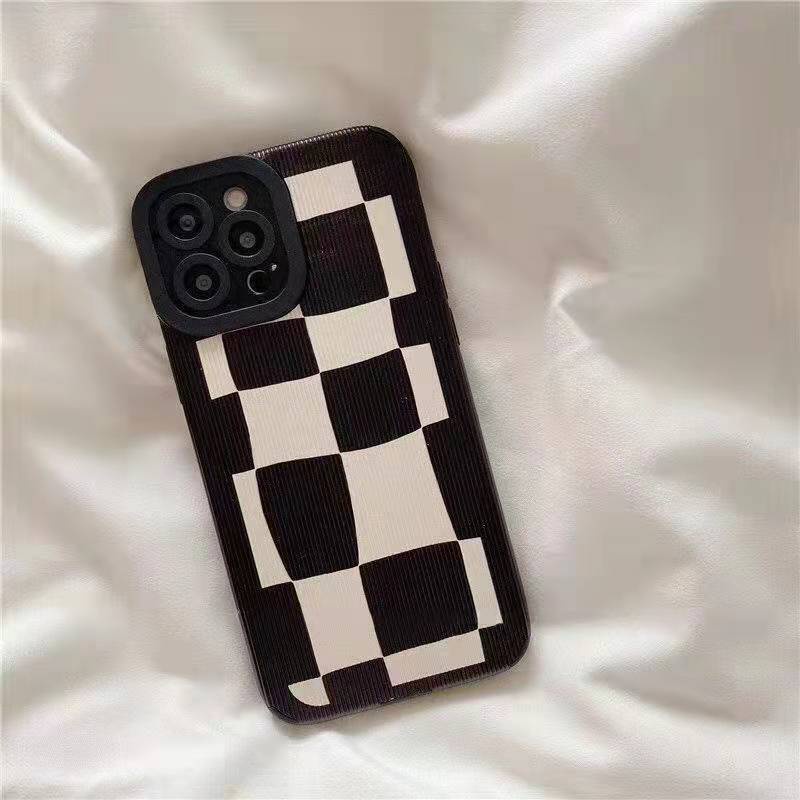 Pola Ins Cocok Untuk Iphone14 14pro 14Plus 14prm Iphone13 13prm iPhone 11 7Plus 8Plus Xr XS 12 Pro Max Empat Sudut Casing Ponsel Tahan Guncangan