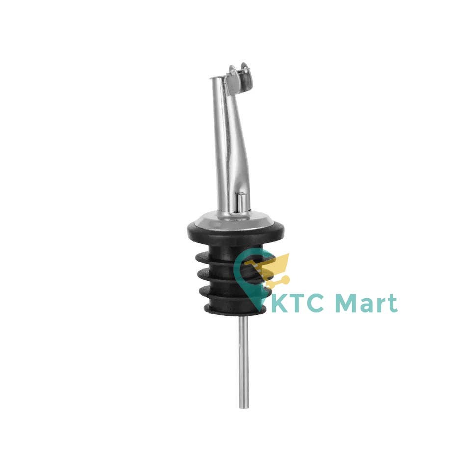 KTCmart - Bottle Pourer Stainless - Wine Pourer Syrup - Penutup Botol - Penuang Botol Kecap Minyak Sayur