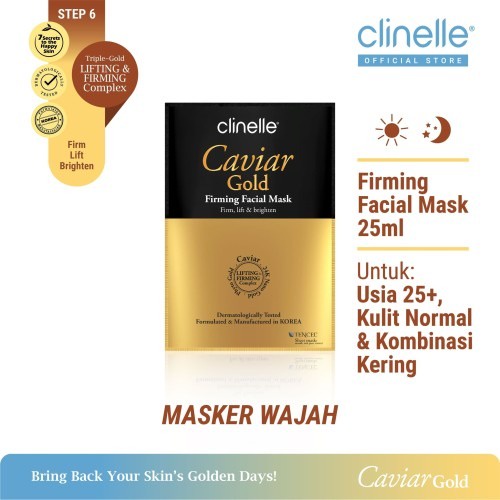 Clinelle Caviar Gold Firming Facial Mask