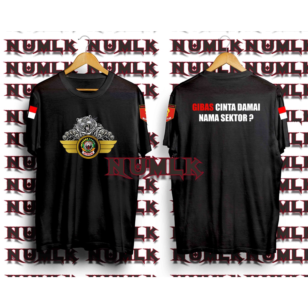 KAOS ORMAS GIBAS CINTA DAMAI