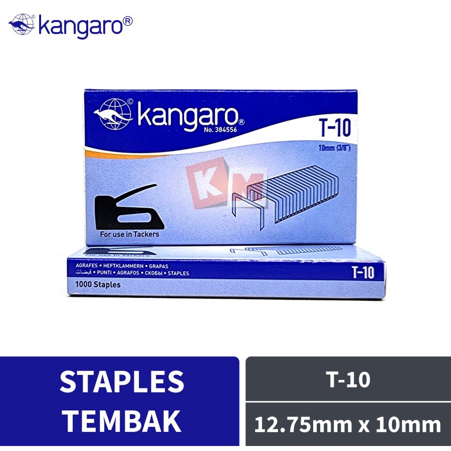 Isi Stapler / Staples Tembak Kangaro T-10 T10