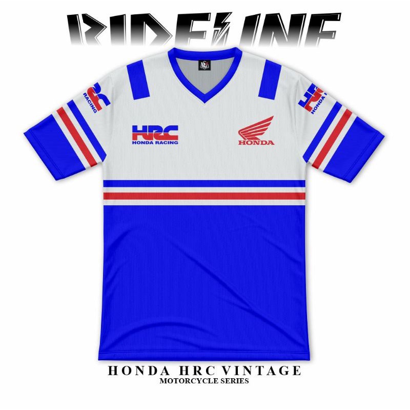 Kaos jersey tshirt honda HRC vintage