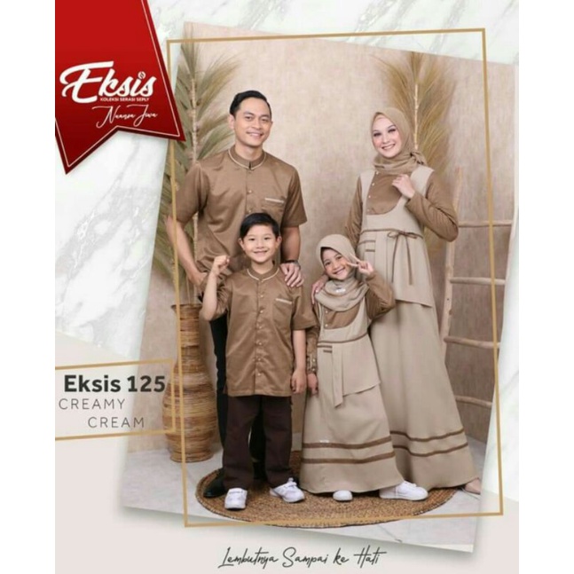 SARIMBIT SEPLY EKSIS 125 CREAMY CREAM & EKSIS 127 MAROON