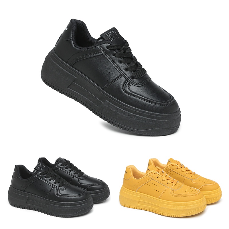 [GROSIR][COD] SEVEN_DAY SEPATU SNEAKERS PUTIH SEPATU WANITA FASHION FQ-558 KUNING