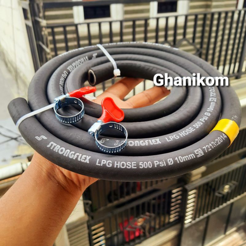 Selang gas Terbaik Terbaik 500 psi - Strongflex -Tho ter Lpg Hose 500 psi