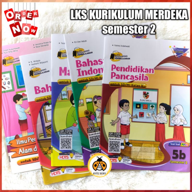LKS Cemara Kurikulum Merdeka Kelas 5 SD/MI Semester 2 -  CV. Putra Nugraha
