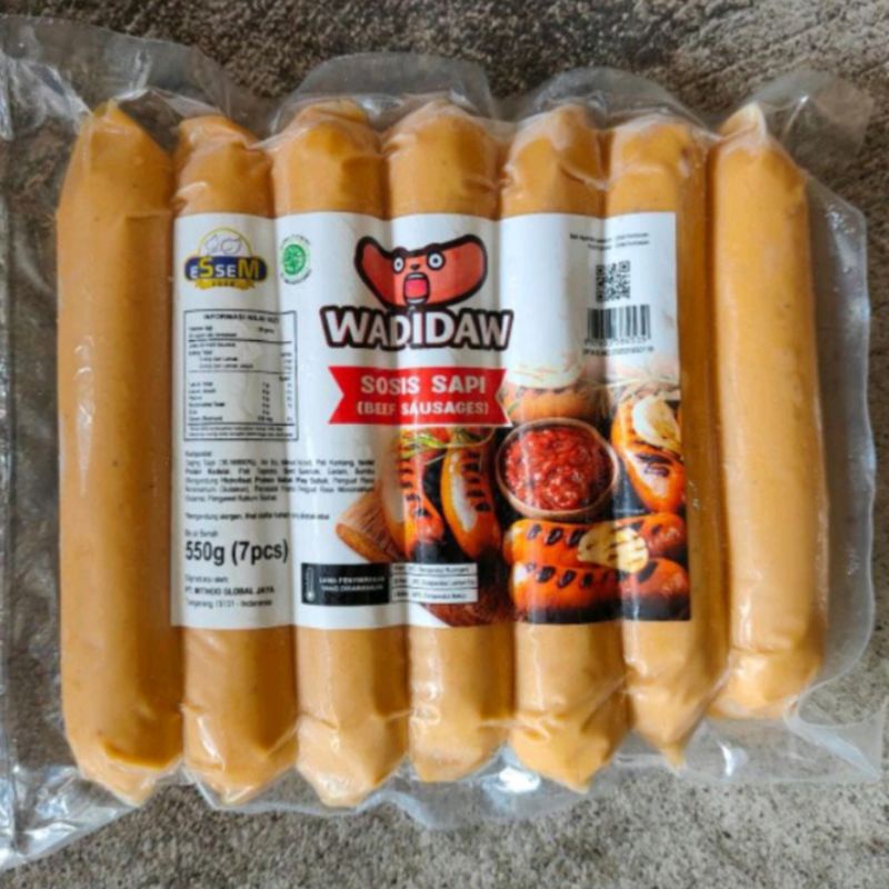 

Wadidaw sosis bakar jumbo 7s 500gr | sosbak