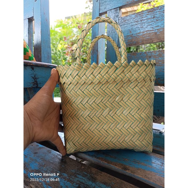 TAS ANYAMAN UKURAN XS -TAS SOUVERNIR -TAS JINJING