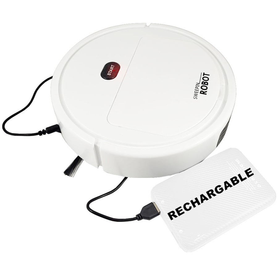 Sweeping Robot SR303 Smart Vacuum Cleaner Mesin Pembersih Rechargeable - Kenji Shop