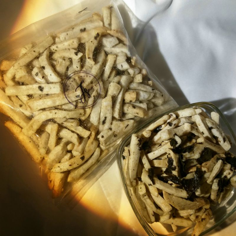

basreng kering original daun jeruk 250gram