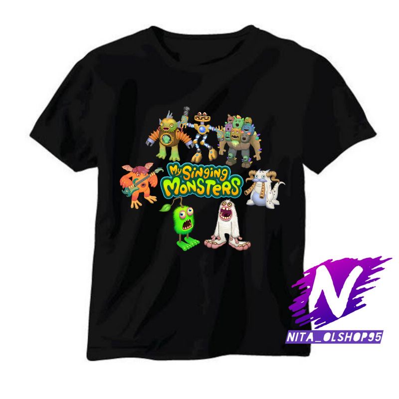 BAJU ANAK KAOS ANAK MY SINGING MONSTERS