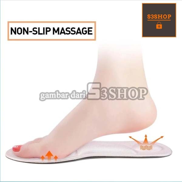 Insole Busa 4D Empuk Kualitas Premium Orthopedic Cewek Cowok Anti Slip