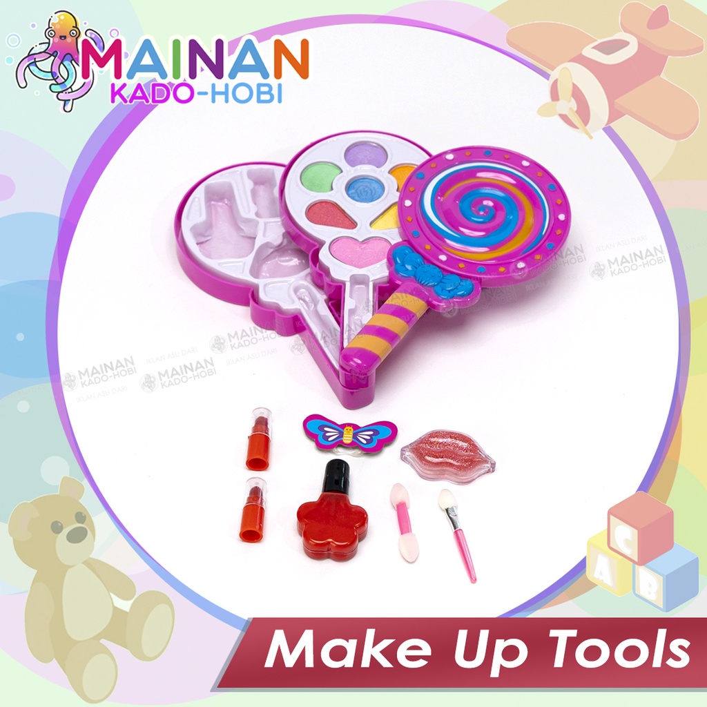 MAINAN EDUKASI FASHION ANAK PEREMPUAN AKSESORIS ALAT MAKE UP