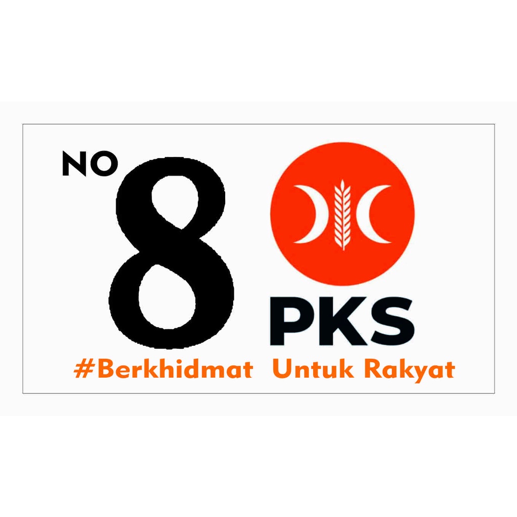 

Stiker PKS NO 8. Rp.200/pcs. ukuran 5x10 cm