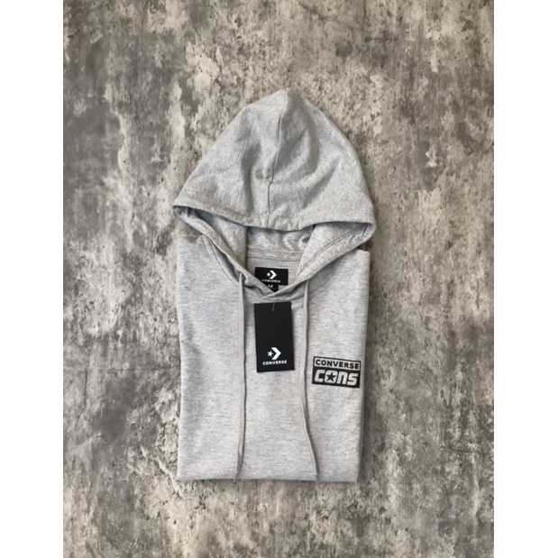 Hoodie Converse cons grey