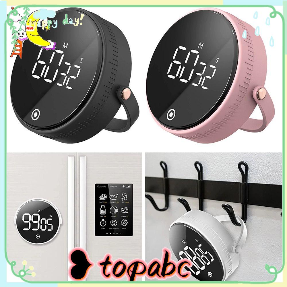 Top Digital Timer Creative Cooking LED Layar Besar Timer Masak Kreatif