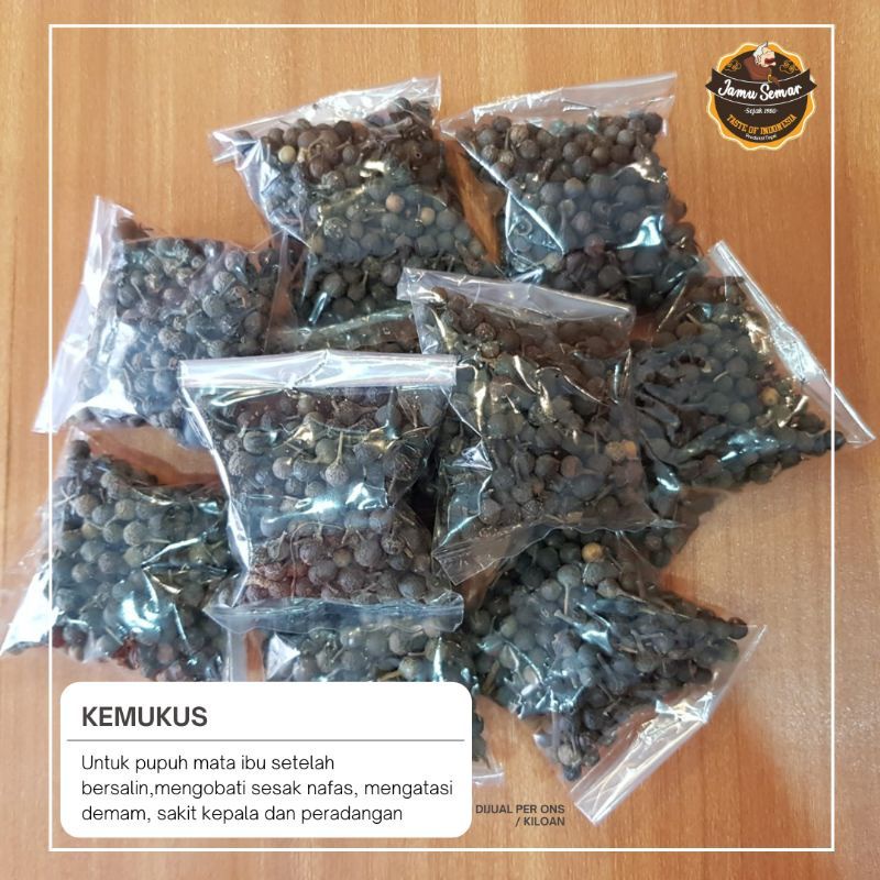 

kemukus kering atau rinu 100gram