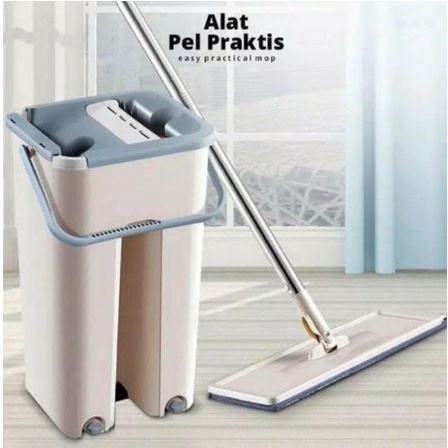 Alat Pel Lantai Praktis + Ember 2 Sisi 021