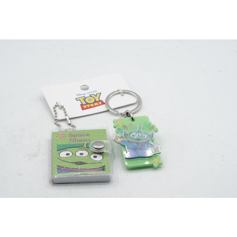 Gantungan Kunci Toy Story Alien Keychain Book