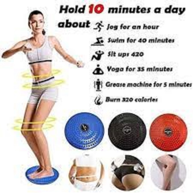 Magnetic Trimmer JOGGING Body Plate | Melangsingkan Tubuh