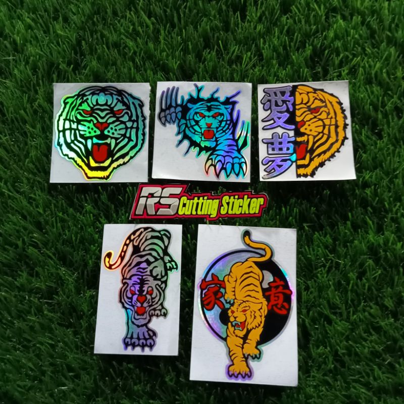 STICKER CUTTING HARIMAU