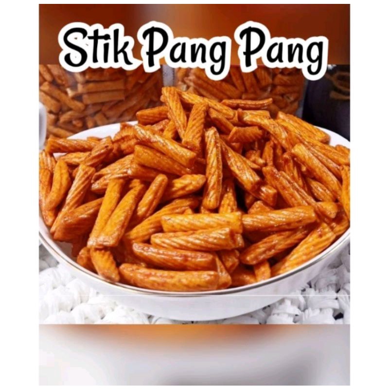 

STIK PANG PANG PEDES MANIS 500 GRAM KUE PANG PANG PANJANG PEDAS