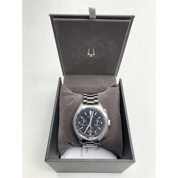 Bulova Lunar Pilot Spesial Edition Moon Apollo 96B258