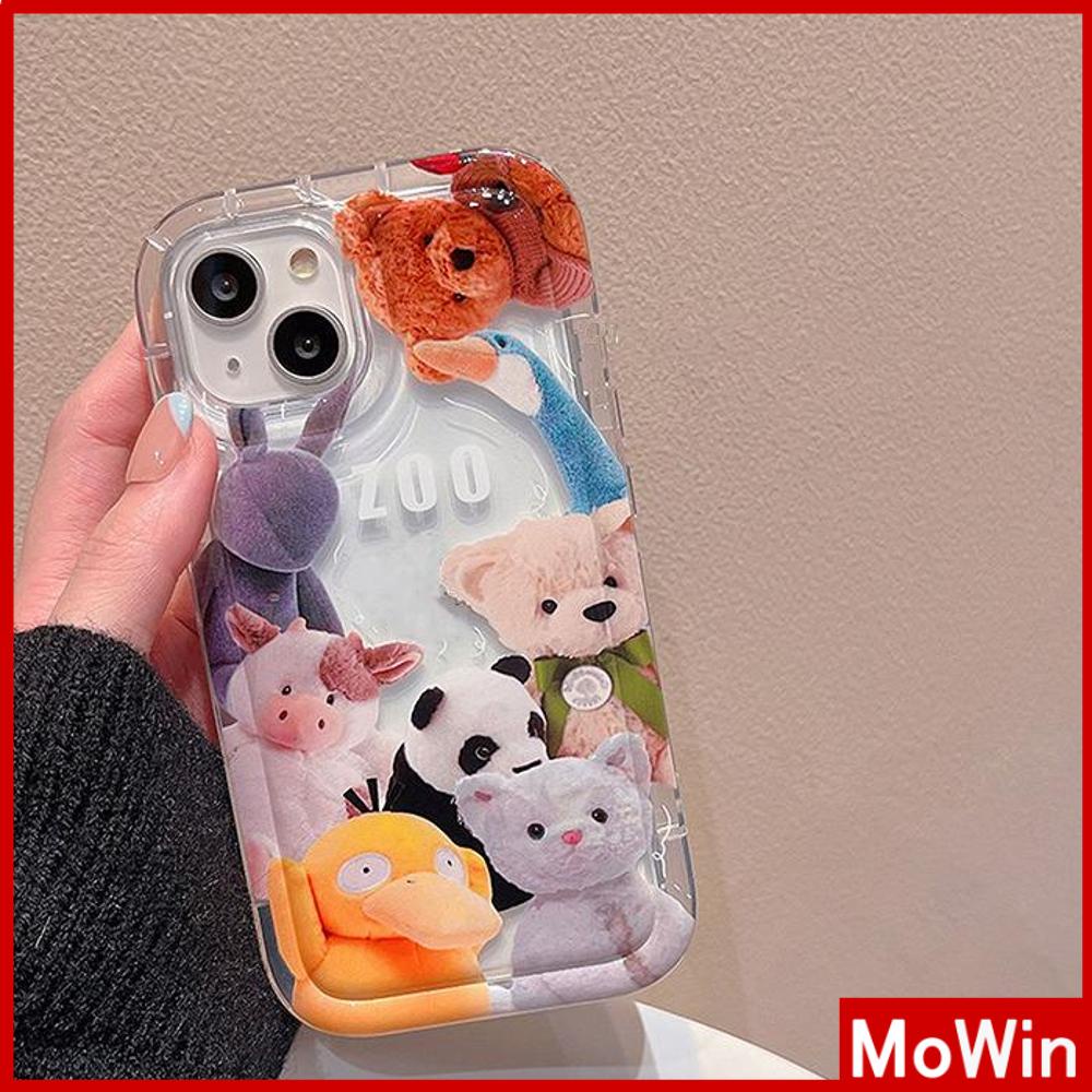 For iPhone 14 Pro Max iPhone Case Clear Case TPU Soft Case Airbag Reinforced Shockproof Cute Doll Compatible with iPhone 13 Pro Max iPhone 12 Pro Max 11 7Plus 8Plus 6Plus XR xs