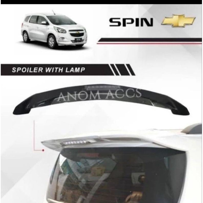 SPOILER CHEVROLET SPIN PLUS LAMPU