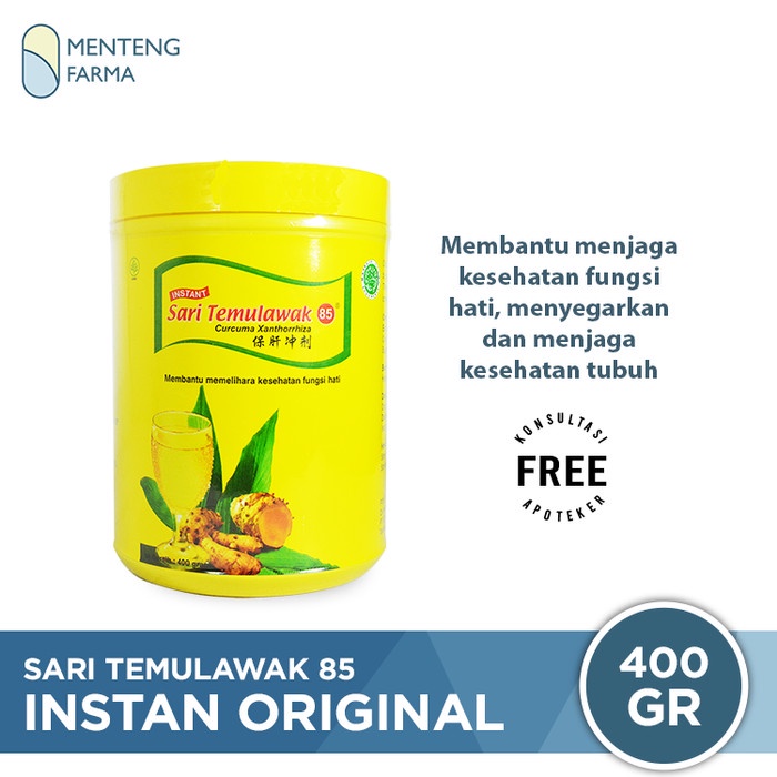 

Sari Temulawak 85 Instan Original Toples 400 gr