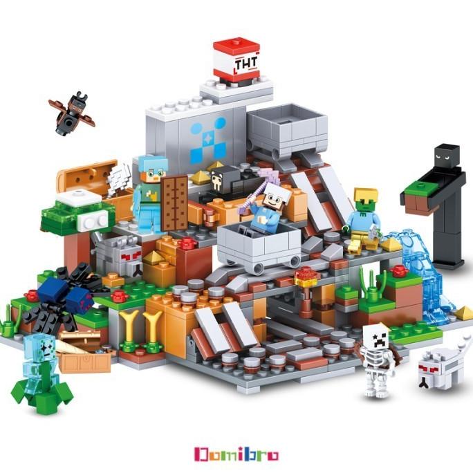 Edukasi Mainan Anak Laki Laki Minicraft Lego Minecraft City My World