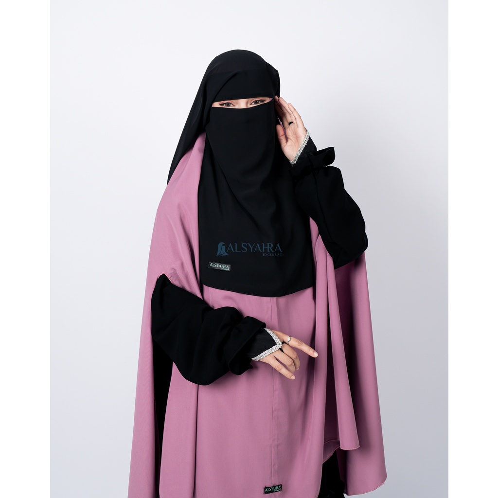 Alsyahra Exclusive Niqab Yaman Sifon Premium