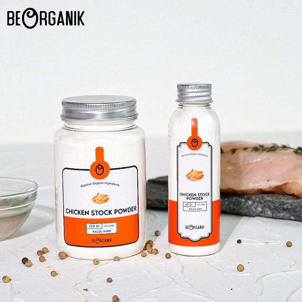 

[PRODUK MQN7B] Beorganik Chicken Stock Powder (NON MSG) / Kaldu Ayam Bubuk FYW