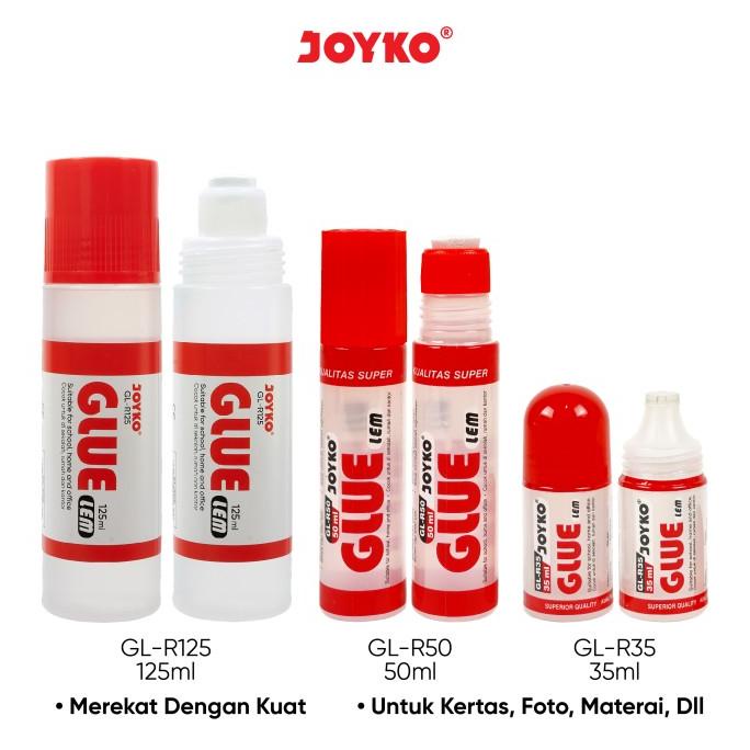 

Liquid Glue Lem Kertas Cair Joyko GL-R35 ~ R125
